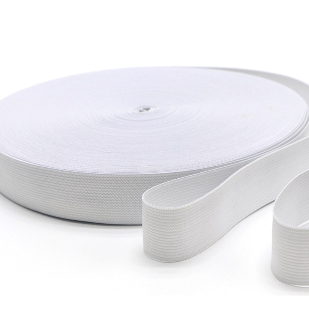 고무밴드 허리끈밴드 너비 3cm 40M 1롤, 1개, 화이트 15,990원