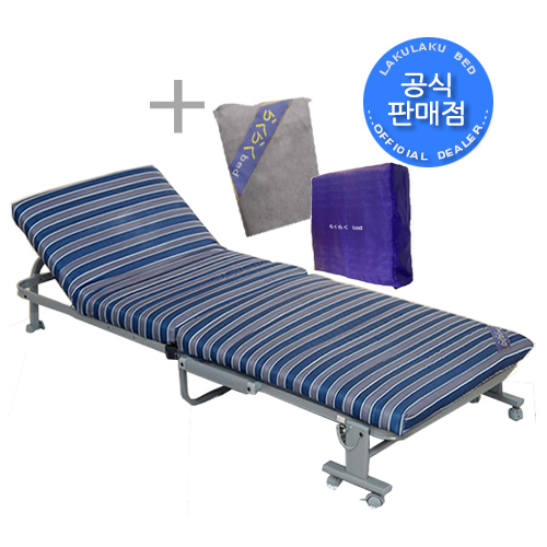 라꾸라꾸침대4 싱글(세탁커버+보관커버 포함) CBK_004S+보관커버+세탁커버 라꾸라꾸 1인용 접이식침대 라꾸라꾸침대 등받이각도조절 간이침대 경비실침대 218,800원
