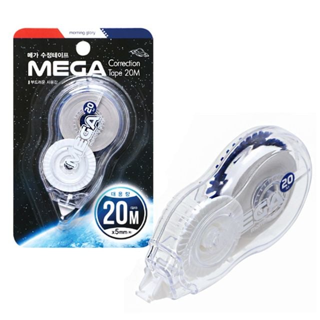 (모닝글로리)2000 메가 수정테이프 5mmX20M 12개입 1갑 25,100원