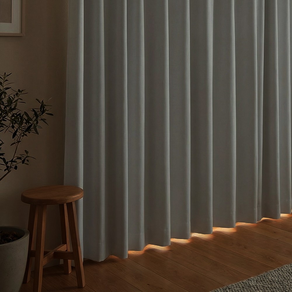 기브앤고 99.9% 빛차단 크림 화이트 암막커튼 아일렛형 29,900원