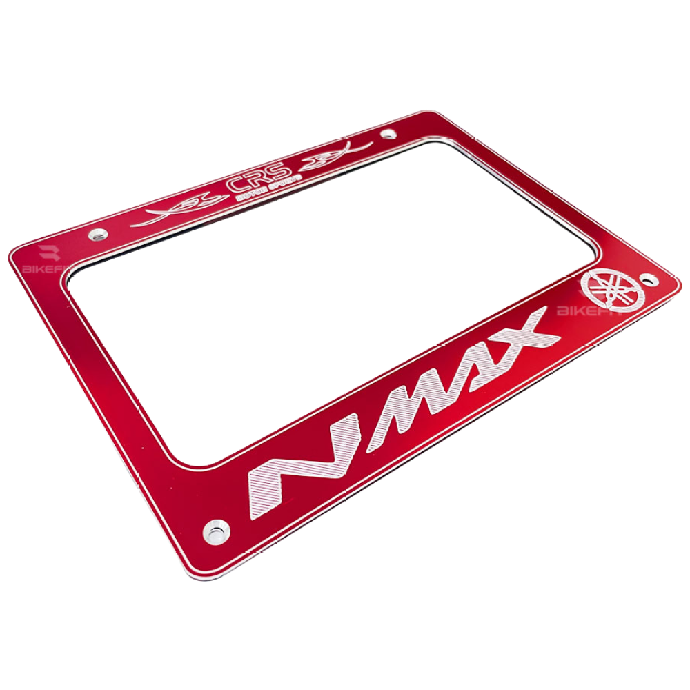 바이크핏 NMAX 튜닝 번호판 가드 규격 넘버판 전년식, 1개, 레드 34,960원
