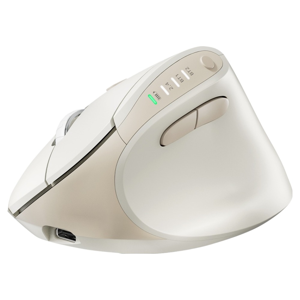 아이리버 항균 충전식 멀티페어링 무소음 버티컬 무선 마우스, EV35c, 화이트 34,900원