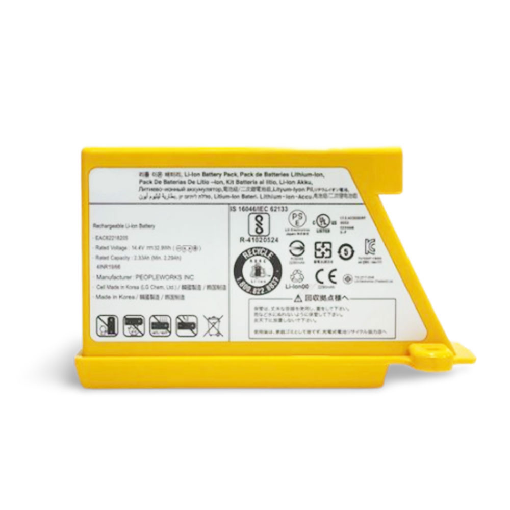 이지배터리 LG 코드제로 로봇청소기 M9 배터리 배터리교체용 EVE 정품셀 호환형 38,240원