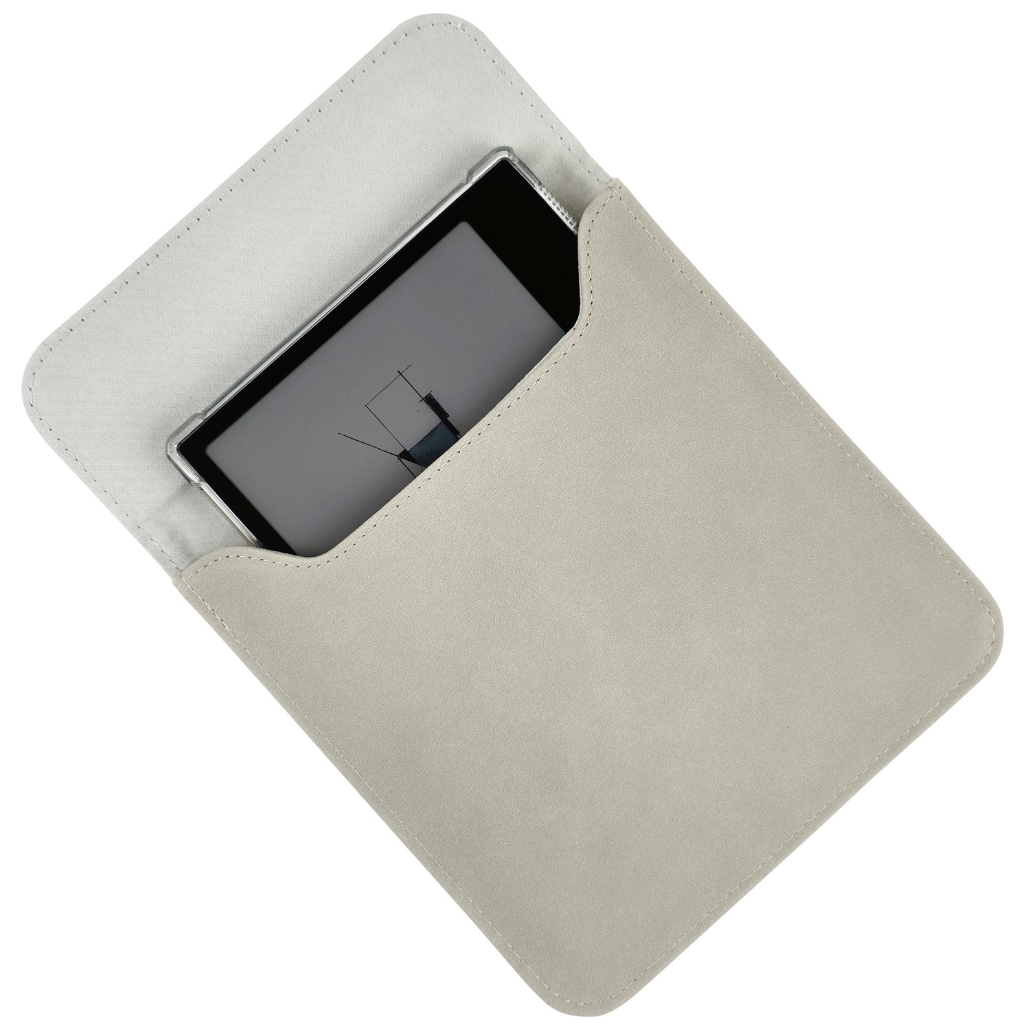 BOHO 이북리더기 스웨이드 파우치 오닉스 북스 고7 GO7 리프 2 3 휴대용 케이스, 1개, 현재가 13,900원