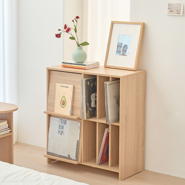 [모노폴리오] 헤이 매거진랙 LP수납장, 내추럴오크 113,000원