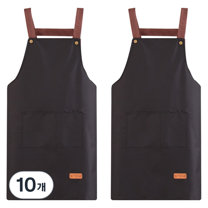 더자카 심플 생활방수 앞치마 38,000원