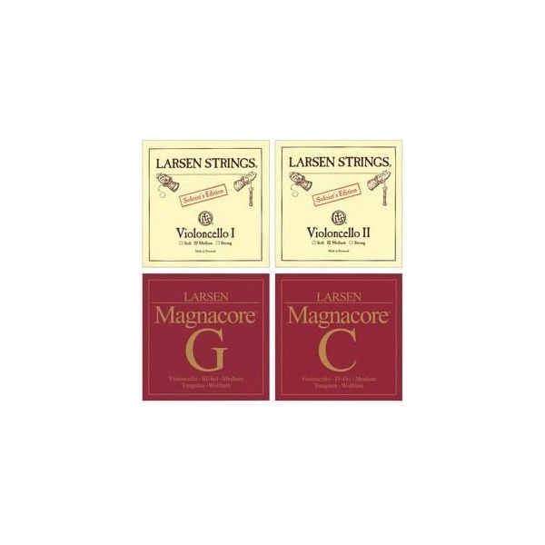 Larsen라르센 마그나코어 솔리스트 4/4 첼로 현악세트 미디움 825,000원