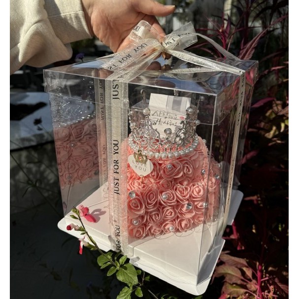 리프4, 돈케이크,티아라용돈케이크, 부모님 용돈 박스, 이벤트용2단 용돈박스, 어버이날 용돈박스, 1개, 피치 39,500원