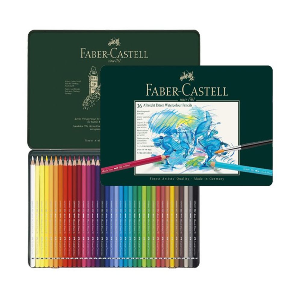 딜리고 파버카스텔 전문가용 수채색연필 36색 알버트 뒤러+틴케이스 미술색연필 수채화용품 전문가용수채화색연필 93,400원