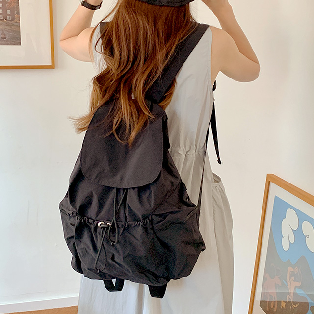 여성 바스락 경량 여행용 나일론 데일리 가벼운 천가방 큰사이즈 여행 수납 가방 공용 캠핑 젤러백팩 20,900원