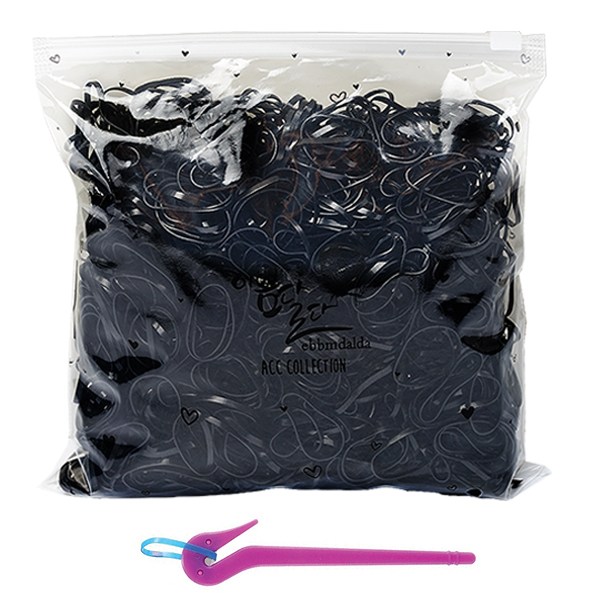 이쁨달다 이쁨봉봉밴드 +이지컷 대용량머리끈 짱짱 쫀쫀 선명 6,900원