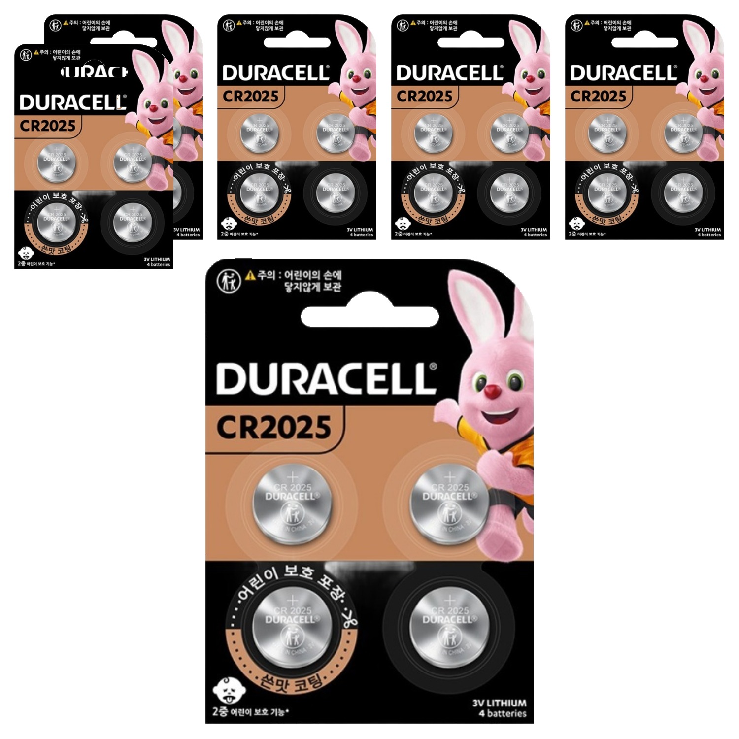 듀라셀 쓴맛코팅 리튬 코인 건전지 CR2025 25,740원