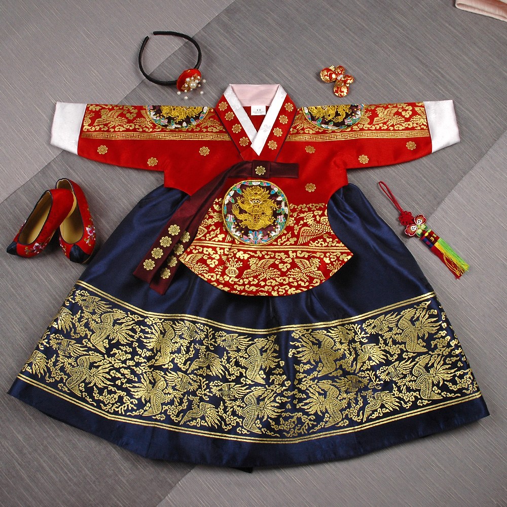 [럭셔리한복] 75.홍남금박당의(여) _  (01호~13호) 아동한복 여아한복 돌한복 유아 아이한복 물실크원단 궁중 당의 저고리 전통스타일 89,500원