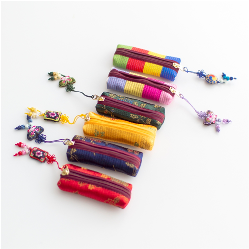 유알티홈 국산 수제 도장지갑 케이스 누빔 도장집 립스틱 동전 전통선물 3,200원