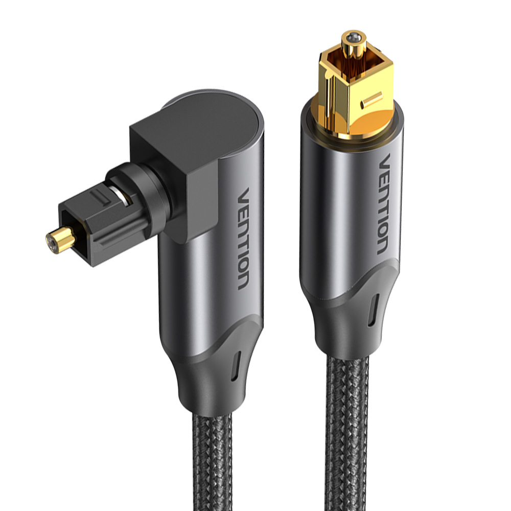 벤션 90도 회전형 하이파이 오디오 광 사운드바 Toslink 각대각 SPDIF 케이블, BKDBG-1.5m, 블랙, 1개 10,400원