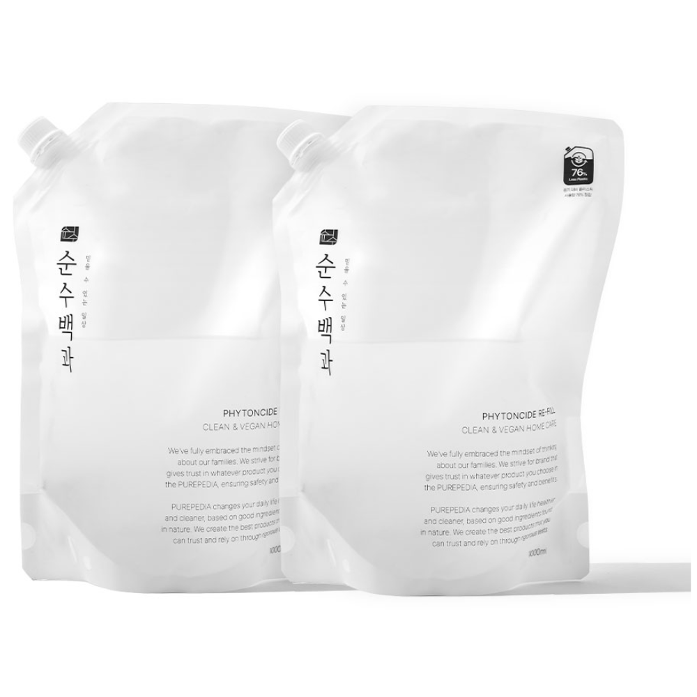 순수백과 피톤치드 원액 편백수 스프레이, 1L, 2개 50,000원