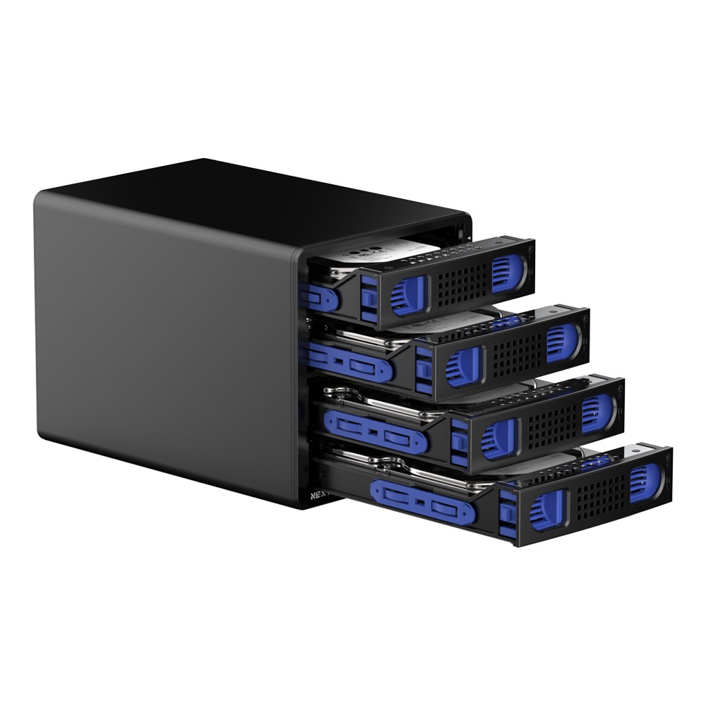 이지넷유비쿼터스 NEXTU 하가로 4베이 DAS 외장하드 데이타 스토리지 726M6G (하드미포함) 111,000원