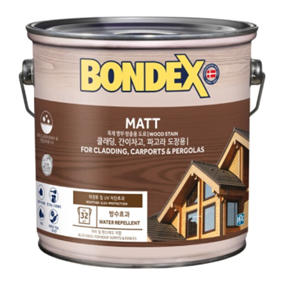 본덱스 오일스테인 5L 반광(MATT) 외장용 우드스테인 목재 방부 방충용 도료, 743레드우드, 5L, 1개 99,000원