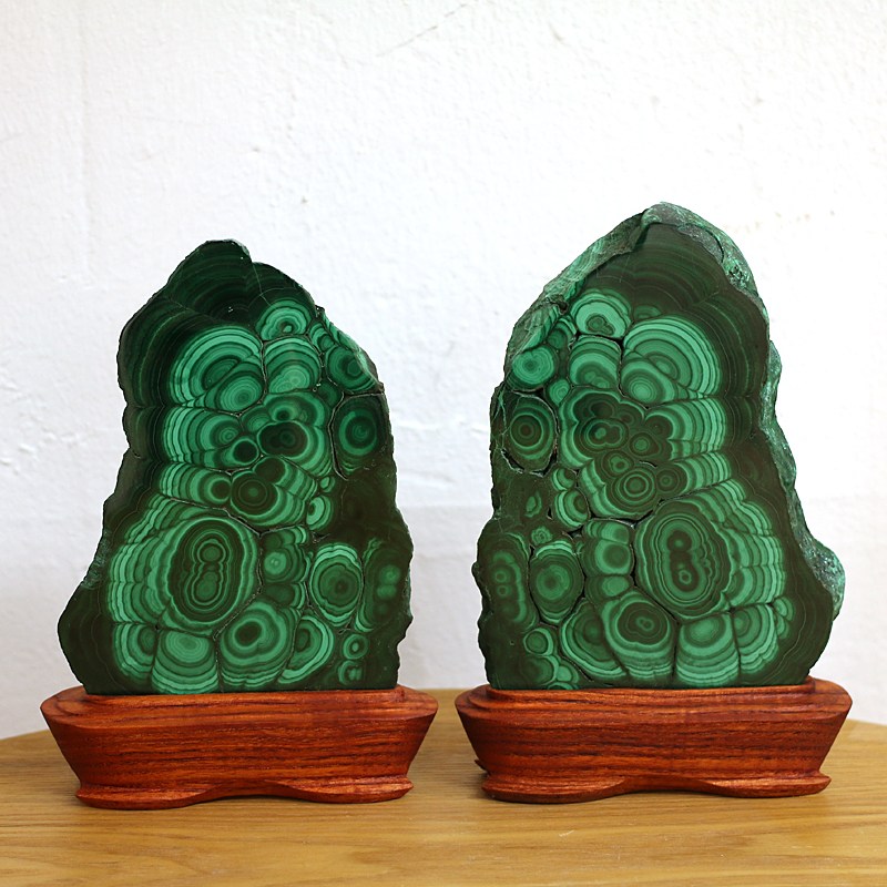 힐링젬 말라카이트 천연원석 관상석 파워스톤 인테리어소품 1,111,000원