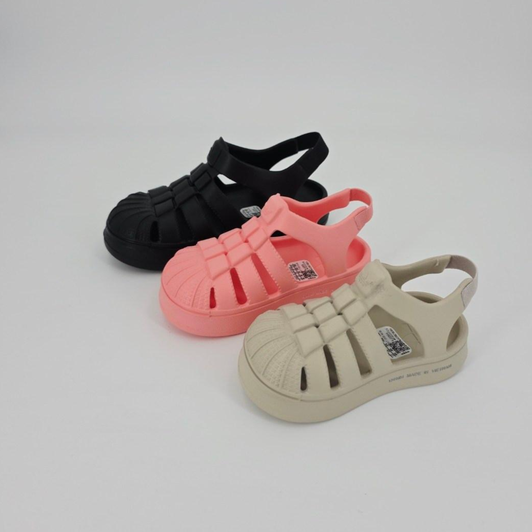 아디다스 키즈 슈퍼스타 샌들 슬리퍼 베이비 차일드 (국내매장판) 49,000원