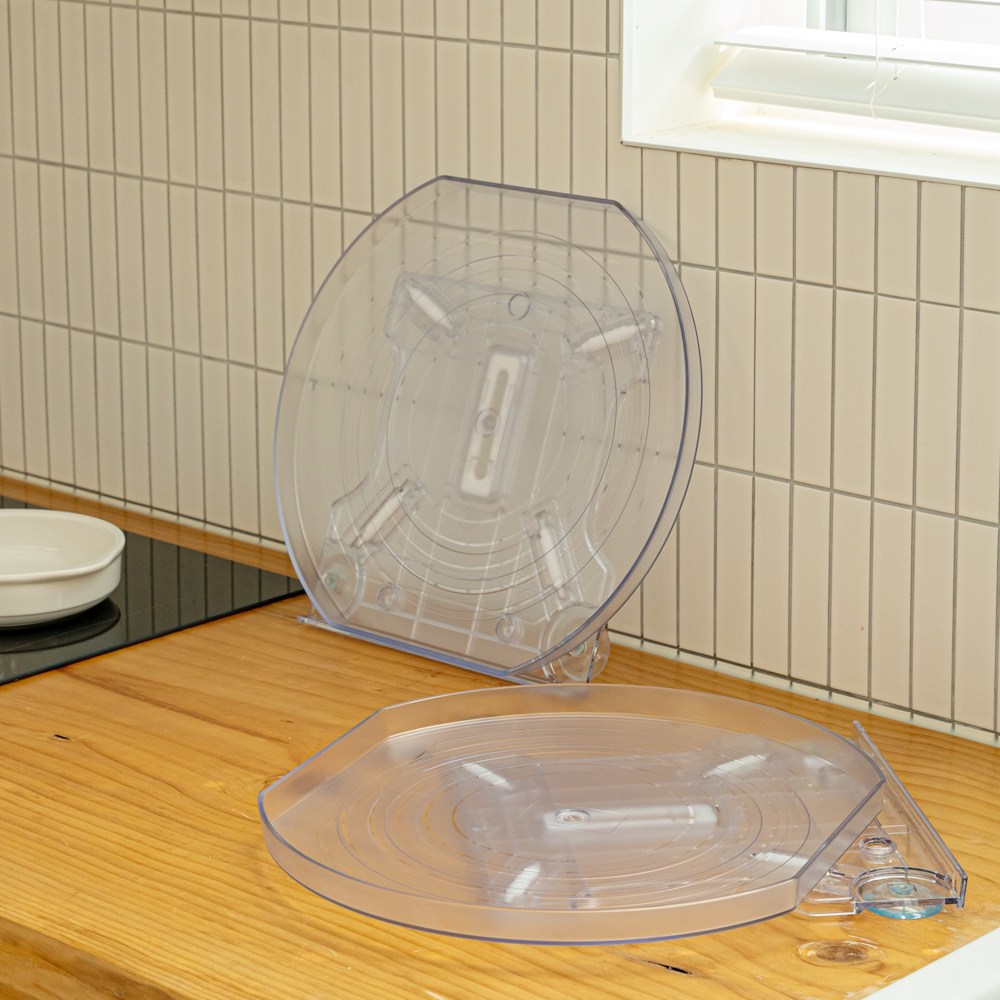 360도 회전하는 다용도 냉장고 정리 턴테이블 회전트레이 1+1 32,200원