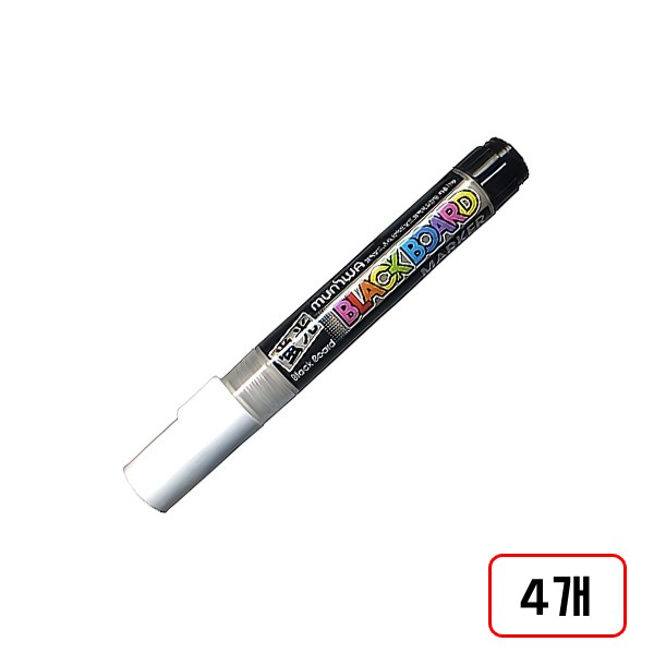 문화)블랙보드마카, 4개, 백색/DM506461 19,800원