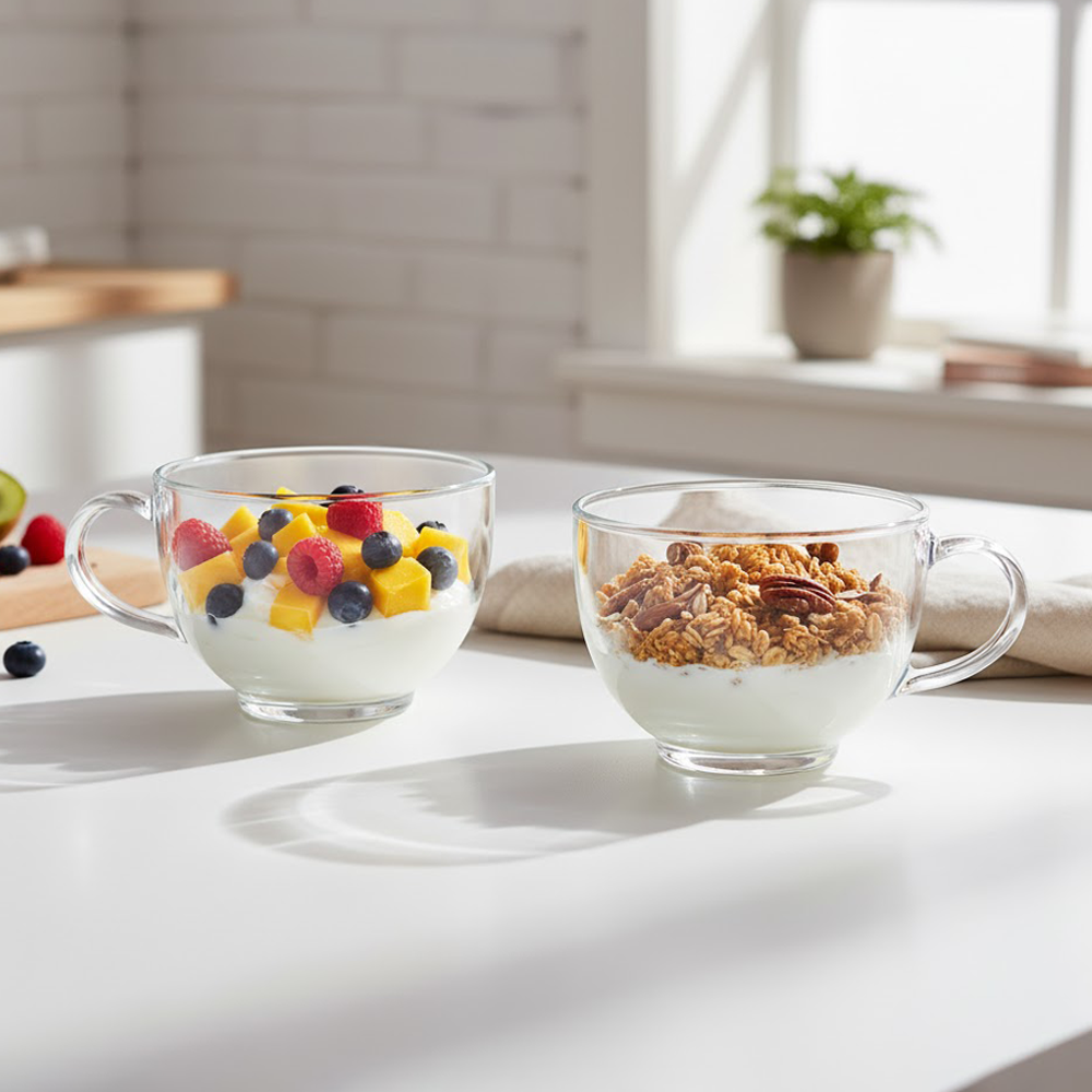 리빙메이트 트라이탄 요거트볼 440ml, 투명, 2개 12,040원