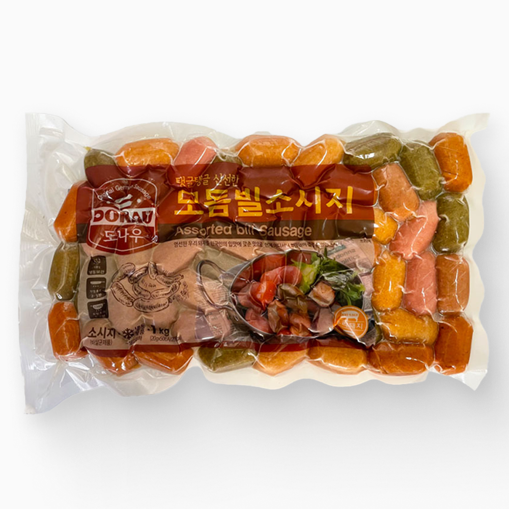 [먹고사는이야기] 도나우 모듬빌 소세지 1kg 뷔페 캠핑 소시지 36,000원