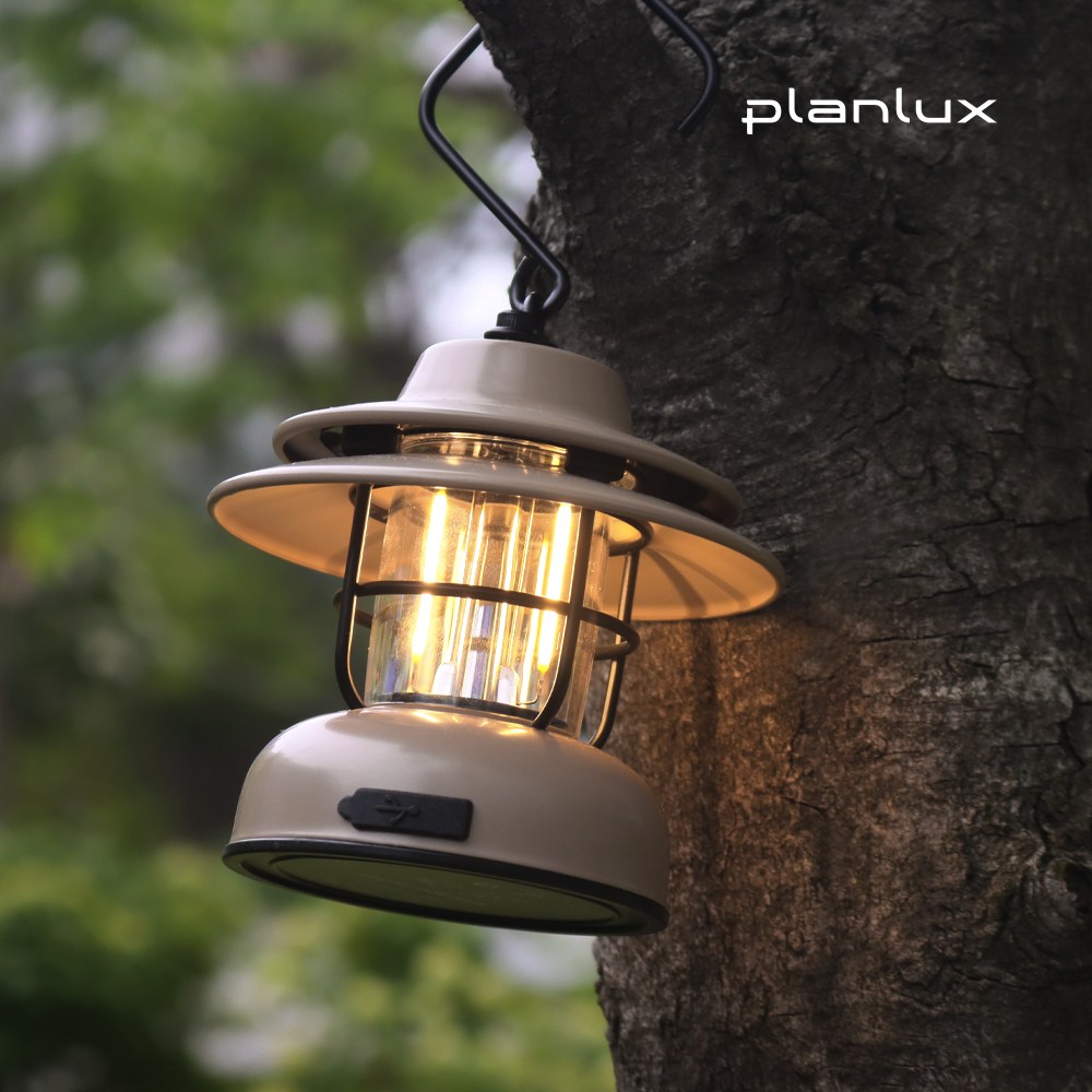 플랜룩스 미니 빈티지 LED 감성 캠핑랜턴 조명 램프 39,900원