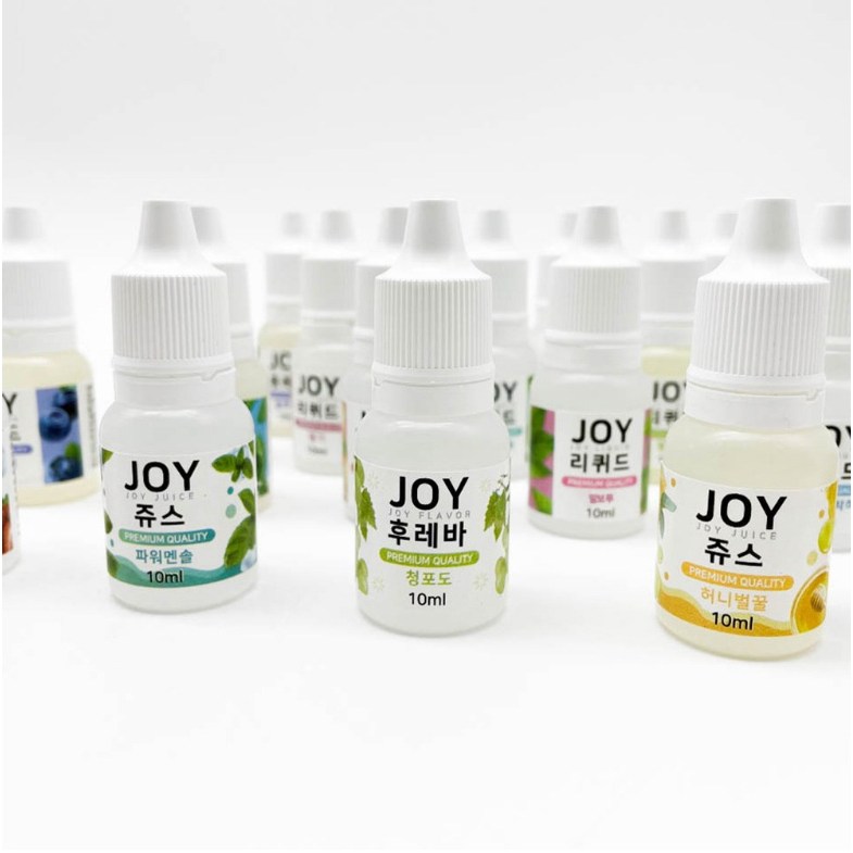 [2+1] 조이후레바 10ml 식품첨가물 액상 향료 플레이버 슬라임 베이킹, 박하향, 3개 12,100원