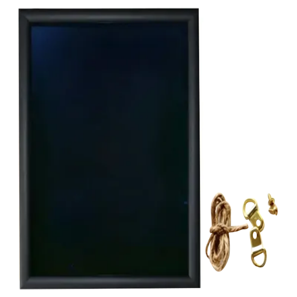 홈앤더 자석 칠판 레트로 게시판 + 끈, 고리 세트, 블랙 15,550원