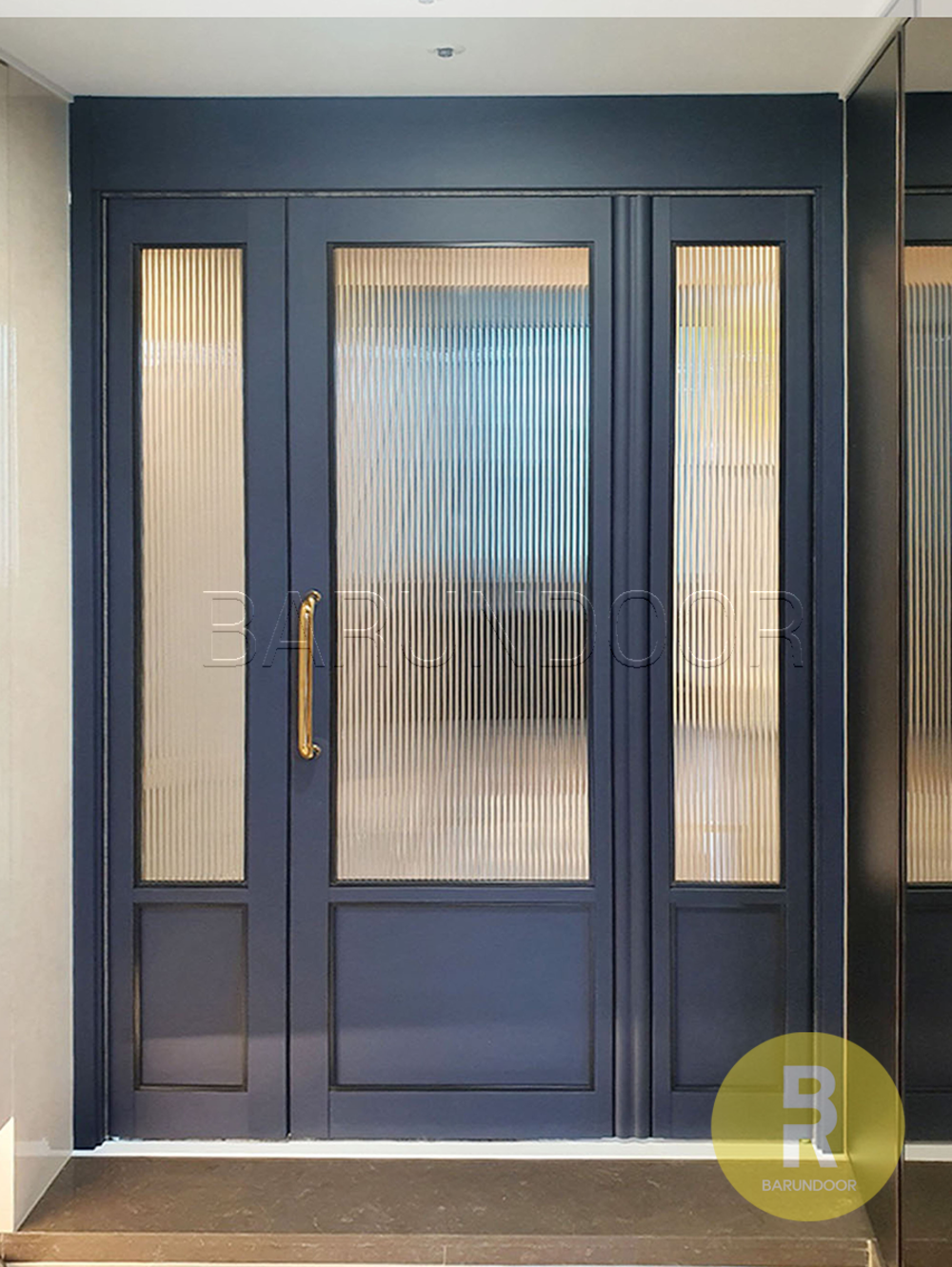 06번 3단스윙중문 고시형 다크그레이 모루세로강화유리 // 현관중문,시공비포함,소음차단,반려견안전,맞춤제작,아파트빌라중문 1,100,000원