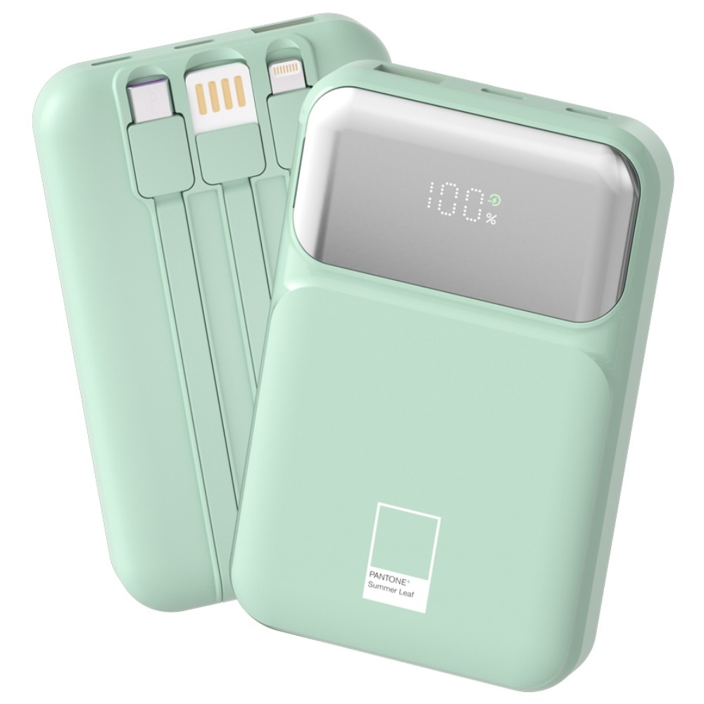 팬톤 PD 22.5W 초고속충전 대용량 케이블 일체형 미러 보조배터리 10000mAh PGB-20 17,900원