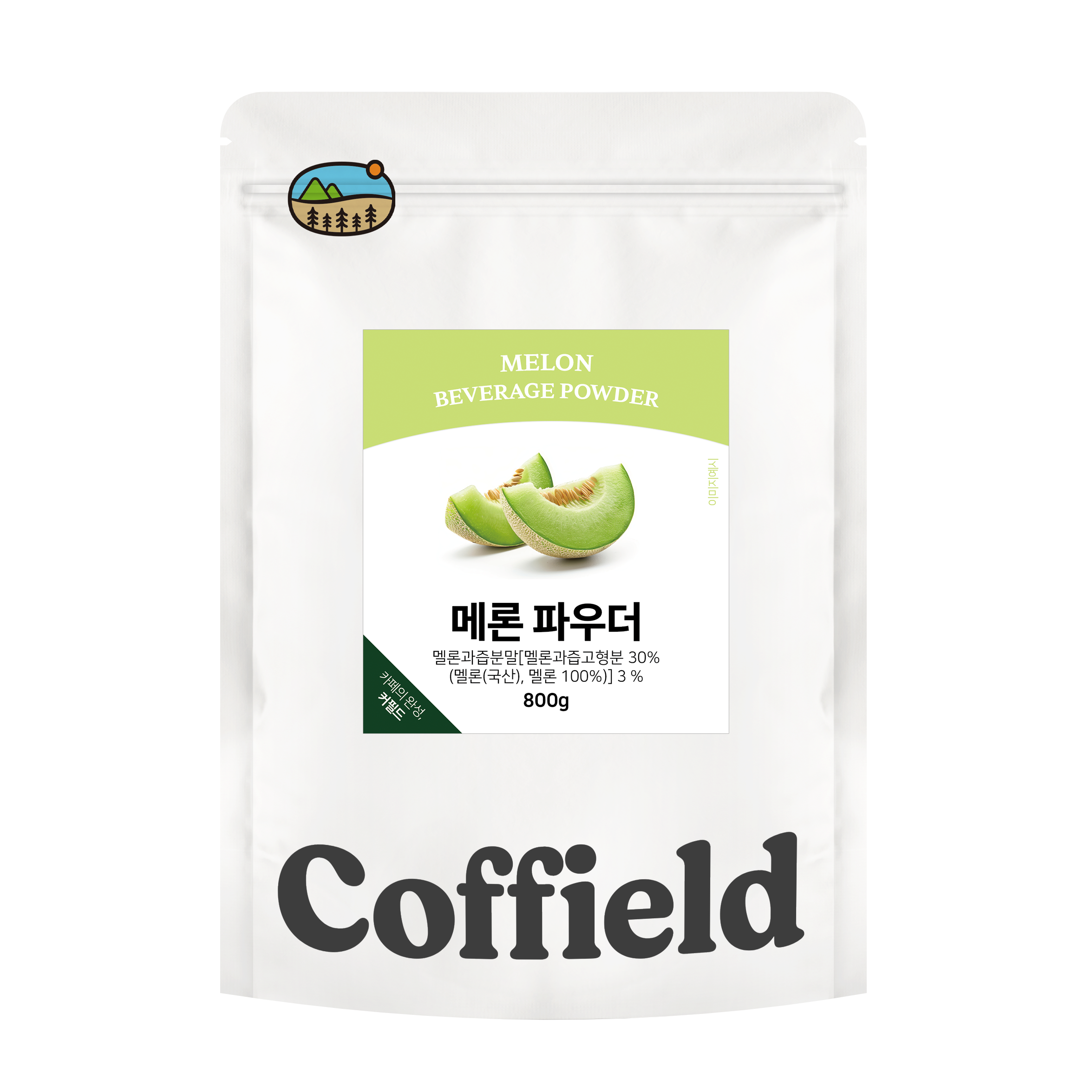 커필드 메론 파우더, 1개, 1개입, 800g 13,400원