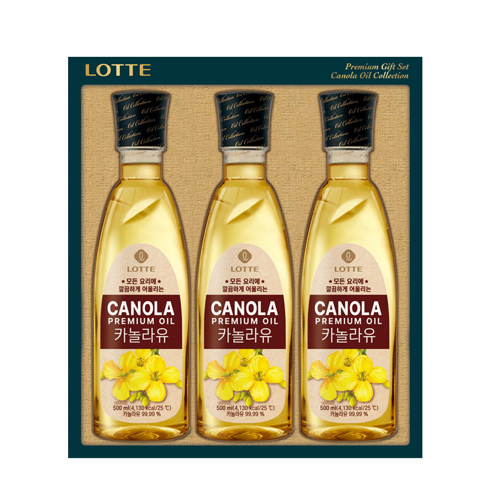 롯데웰푸드 카놀라유 1호 선물세트, 6세트 86,000원