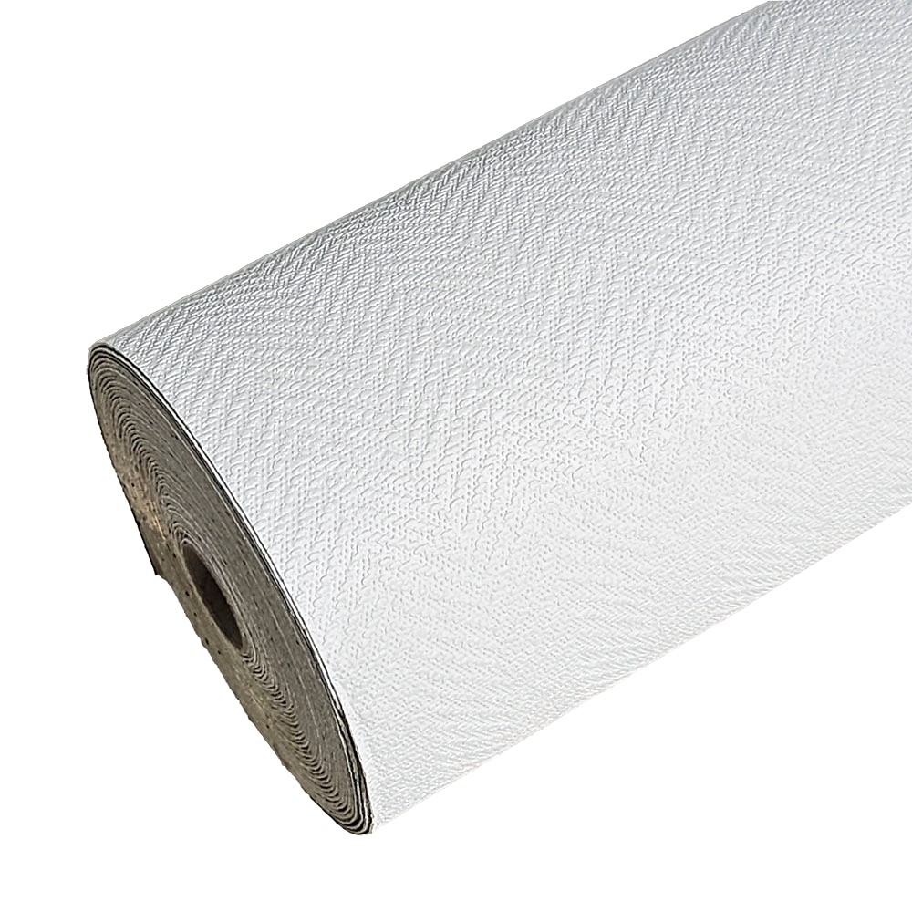 닥터하우스 빅사이즈 슬림 실크폼 벽지, 라인화이트 15,900원