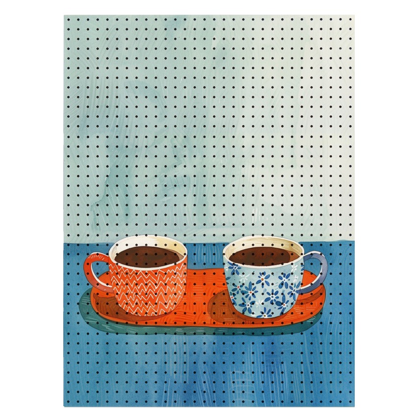 타공판닷컴 UV 프린팅 타공판 800 x 1500 mm, 1개, 커피타임 116,290원