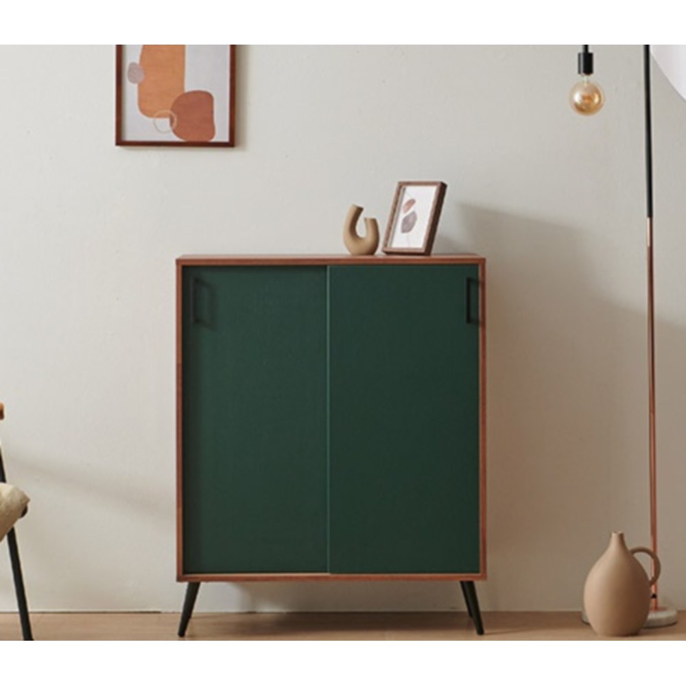 홈카페 미닫이 도어 선반형 슬라이드 수납장800 빌라 전자렌지, 산타나오크 459,780원