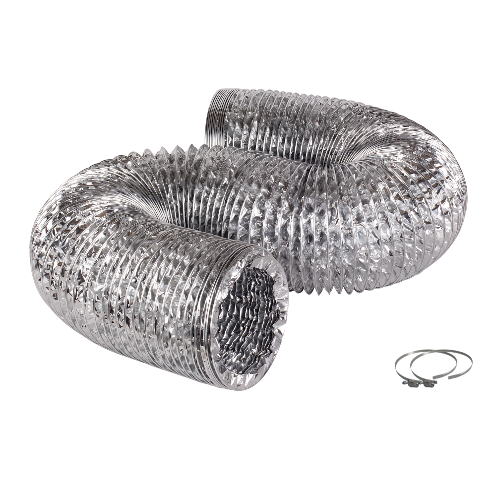 덕트몰 알루미늄 덕트 호스 배관 길이 2.5M / 알류미늄 은박 주름관 자바라 호수 11,300원