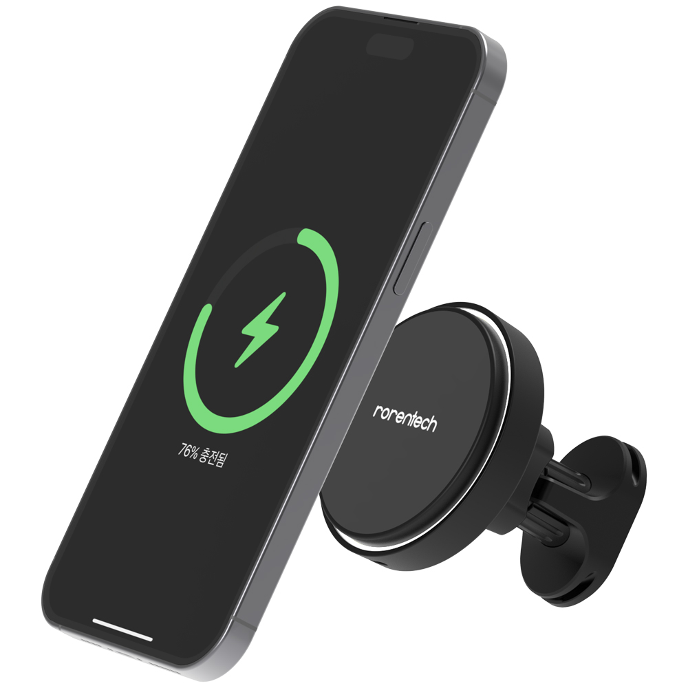 로랜텍 맥착 고속 무선충전 차량용 맥세이프 거치대, 현재가 19,800원