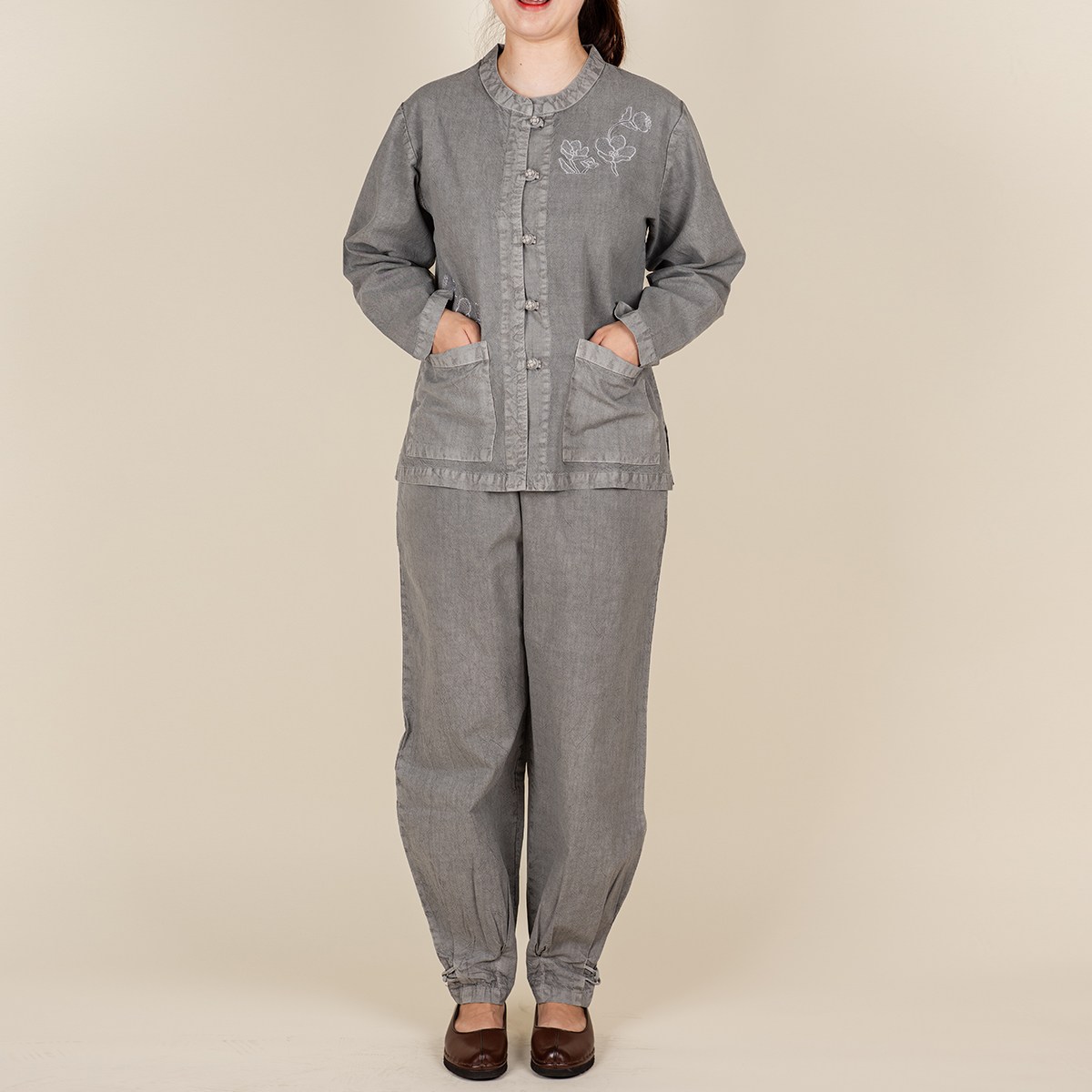 다오네우리옷여자-꽃자수 20수 오픈 2ps(단색)생활한복(개량한복) 59,500원