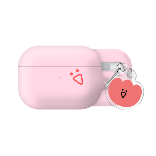 말랑말랑 베이직 에어팟프로3 하드 케이스 +아크릴키링 세트, 기쁨이, AirPods Pro(3세대) 16,500원