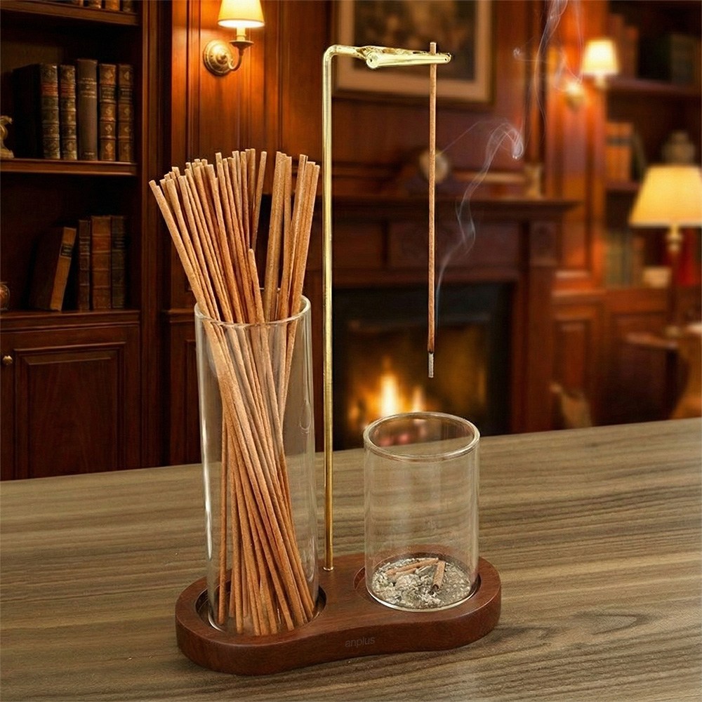 앙플러스 감성 인테리어 2구 인센스 스틱 홀더 세트 12,550원