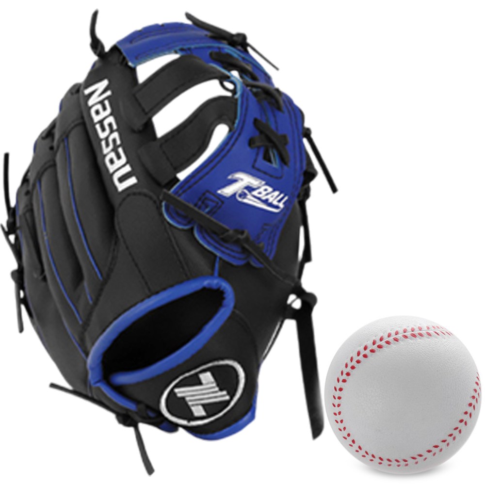낫소 티볼글러브 투센 PU 야구공, 1개, 11인치 블루 우투용 (왼손착용) 22,900원