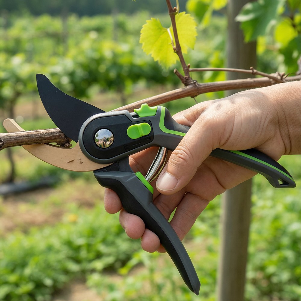 전지가위 원예용 수동 가지치기 가위 고탄소강(SK5) 리벤토, 1개 18,900원