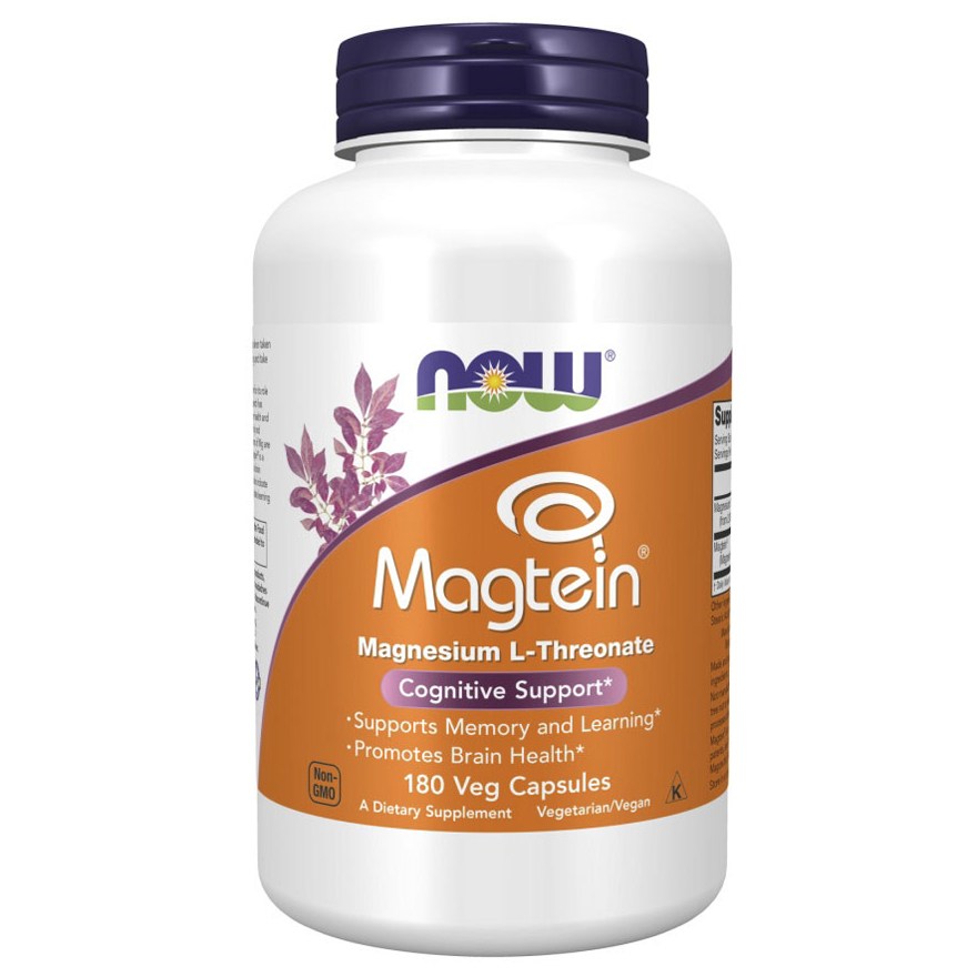 나우푸드 마그테인 마그네슘 L-트레오네이트 베지 캡슐, 1개, 180정 85,070원