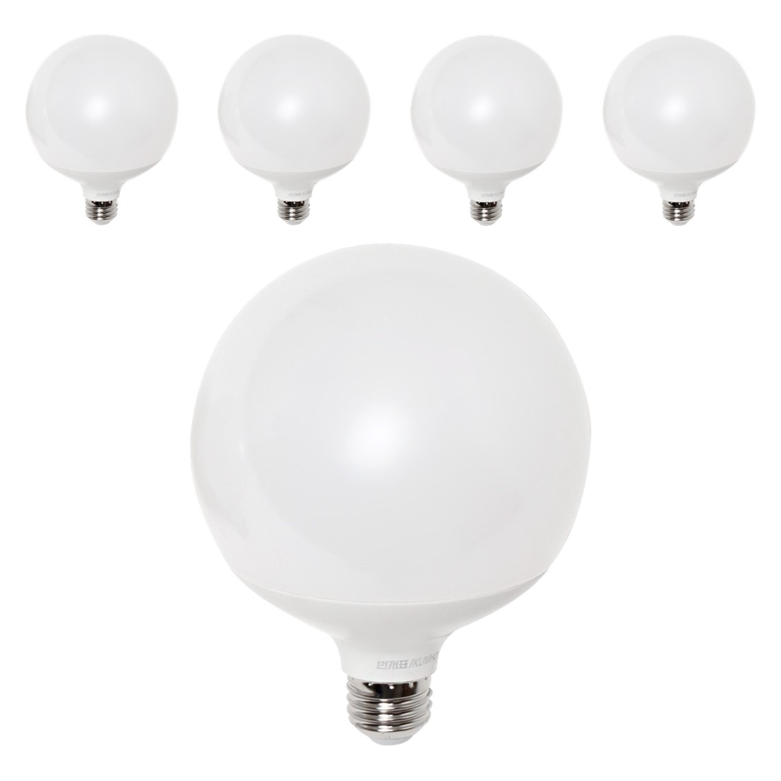 금호전기/번개표 큰 볼전구 15W G125 숏넥, 5개, 주광색 30,050원