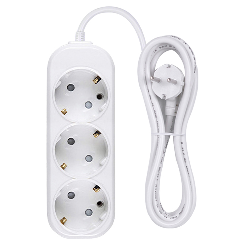 이어지다 접지 멀티탭 3구 OS-03S, 2.5m, 단일색상, 1개 10,110원