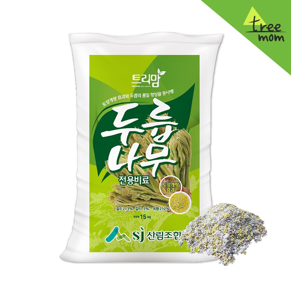 트리맘 두릅나무전용비료 15kg- 두릅용 복합비료, 1개, 단품 37,000원