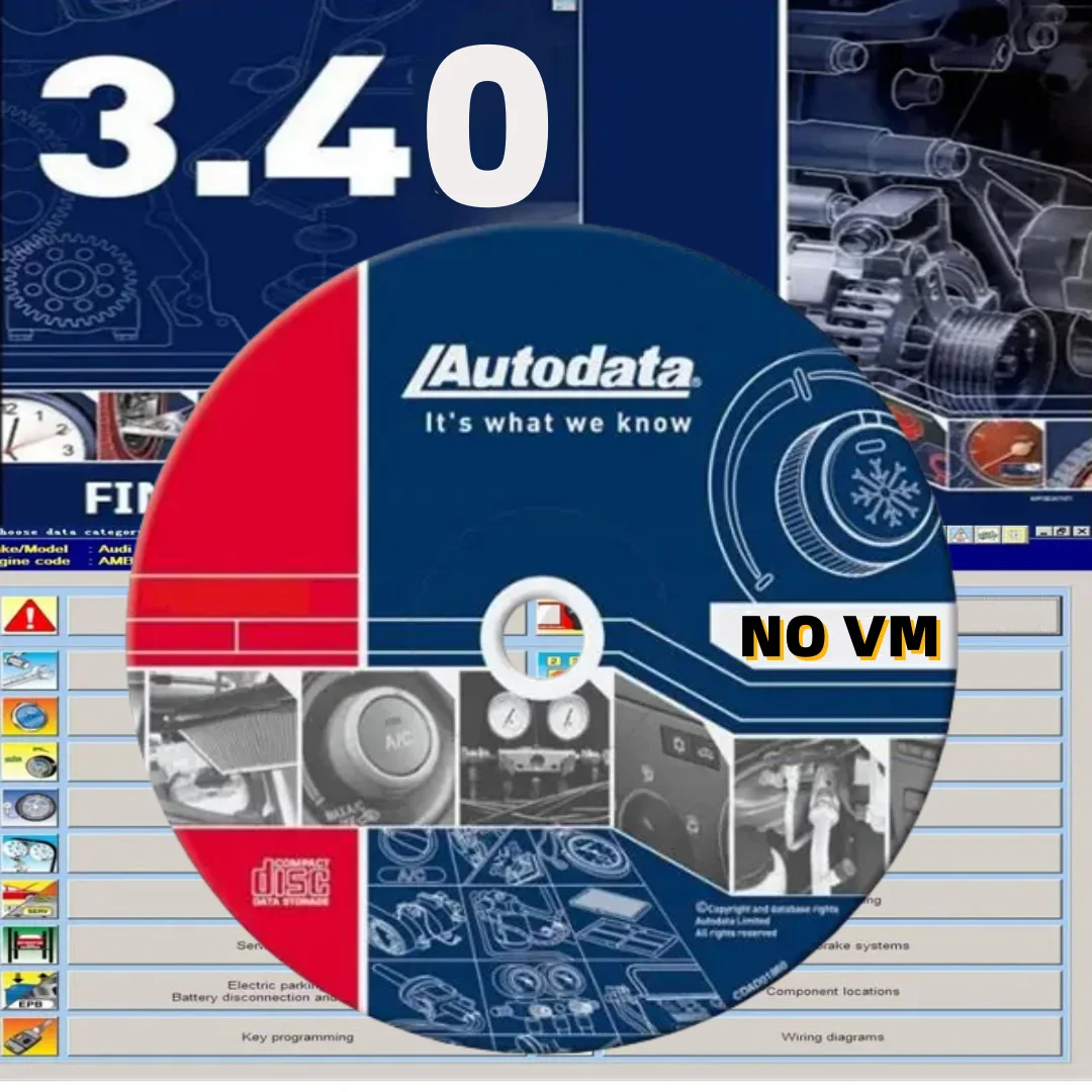 2026 오토데이터 3.45 자동차 진단 정보 소프트웨어 수리 유럽차용 19,000원
